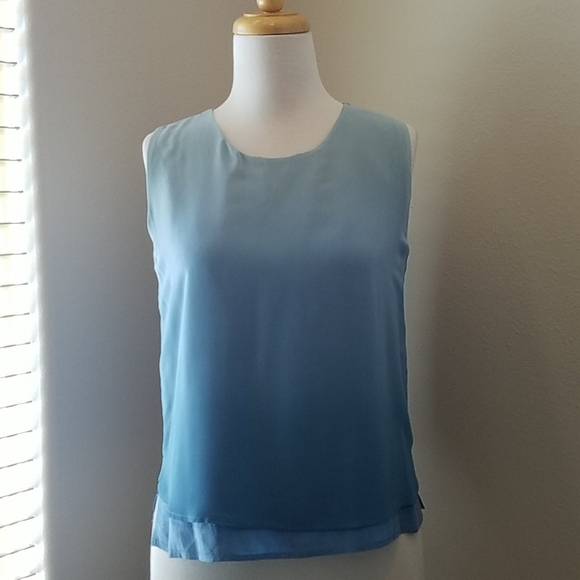 Vintage Palisades Hand Painted Blue Shirt Set - Picture 6 of 10